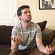Illustration for article titled Man Sick And Tired Of Hearing Upstairs Neighbors Skirt Around Core Conflict Of Argument